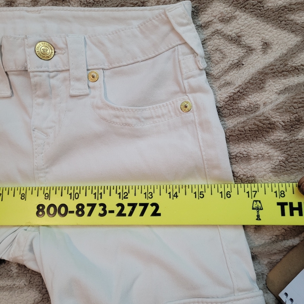 True Religion Women's Skinny Jeans in White - Picture 8 of 10